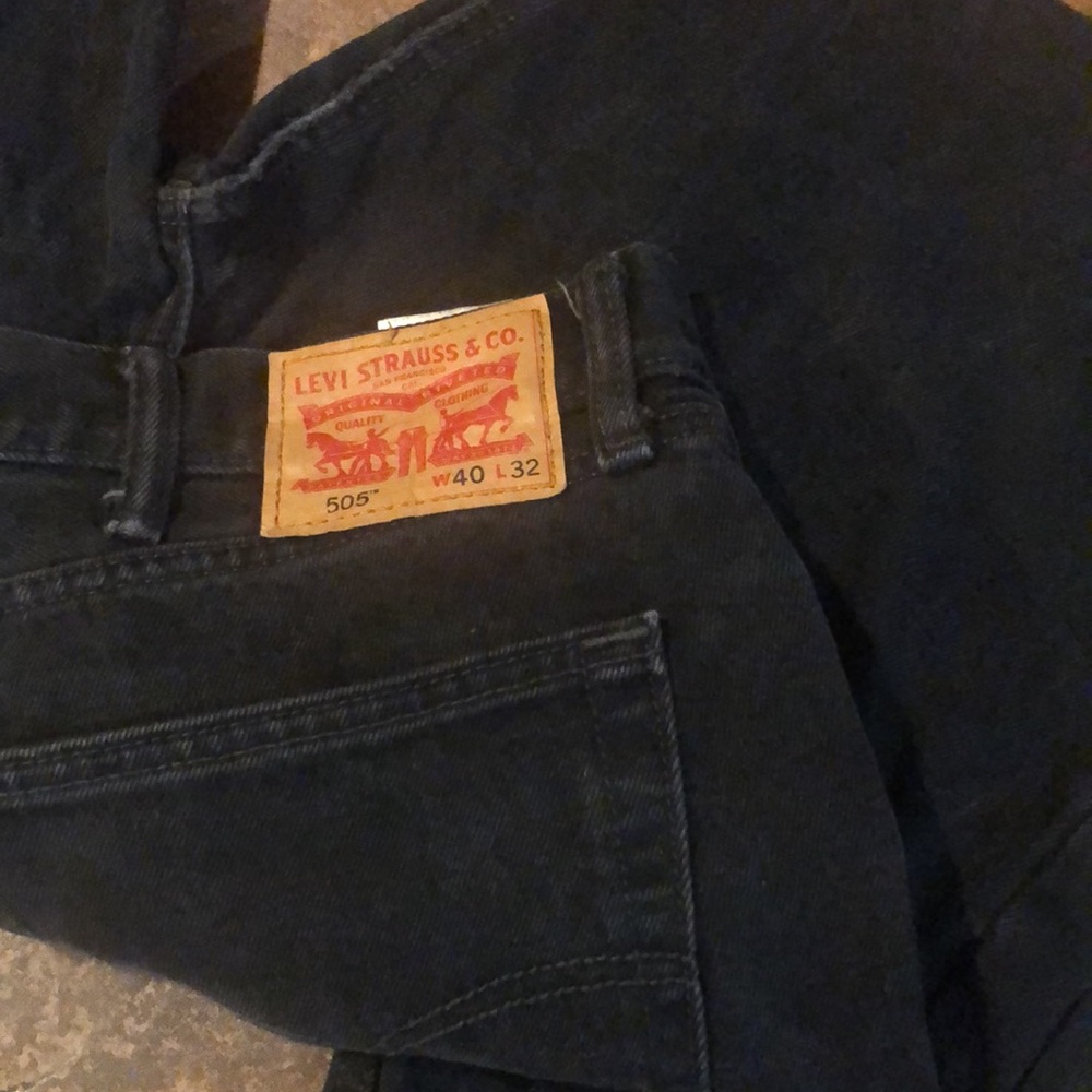 Levi’s Black Jeans 505. - Picture 3 of 3